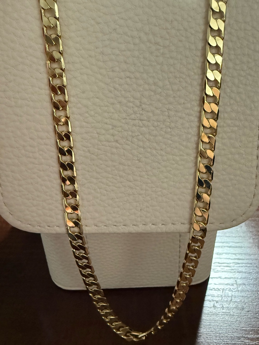 14K Gold-Filled Cuban Chain Necklace - 20”